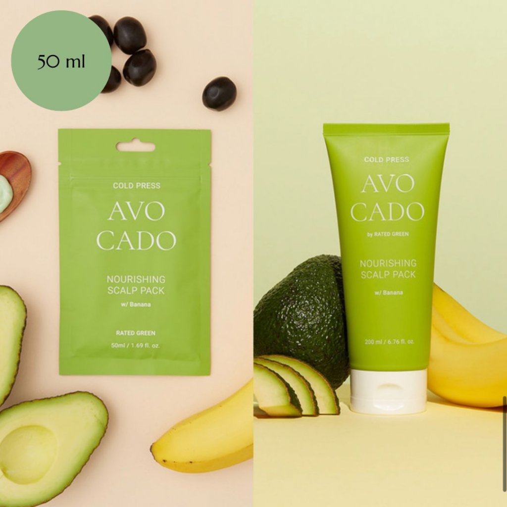 COLD PRESS AVOCADO NOURISHING SCALP PACK