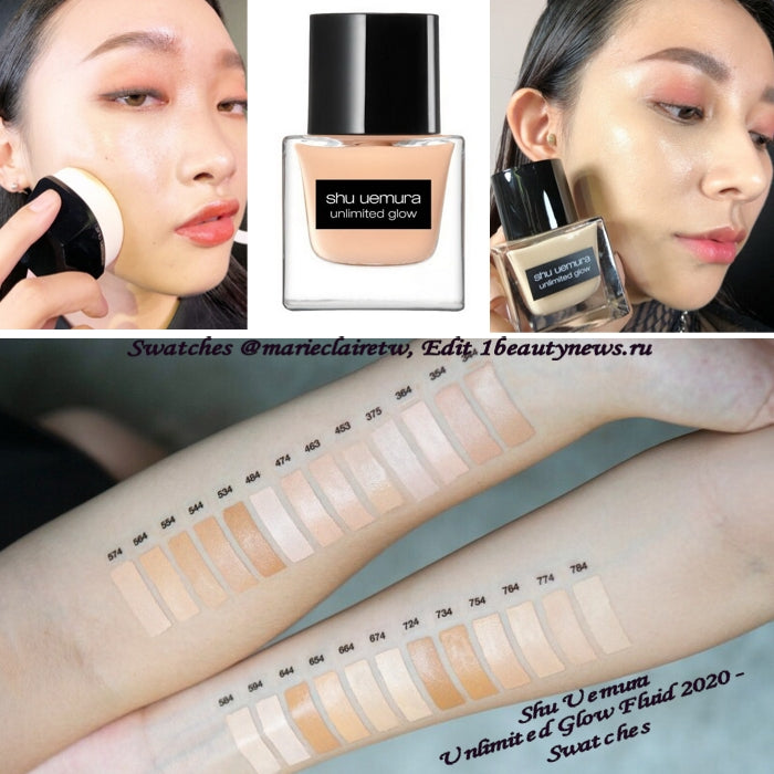 Shu Uemura - Unlimited Glow Fluid Liquid Foundation SPF 18 PA+++